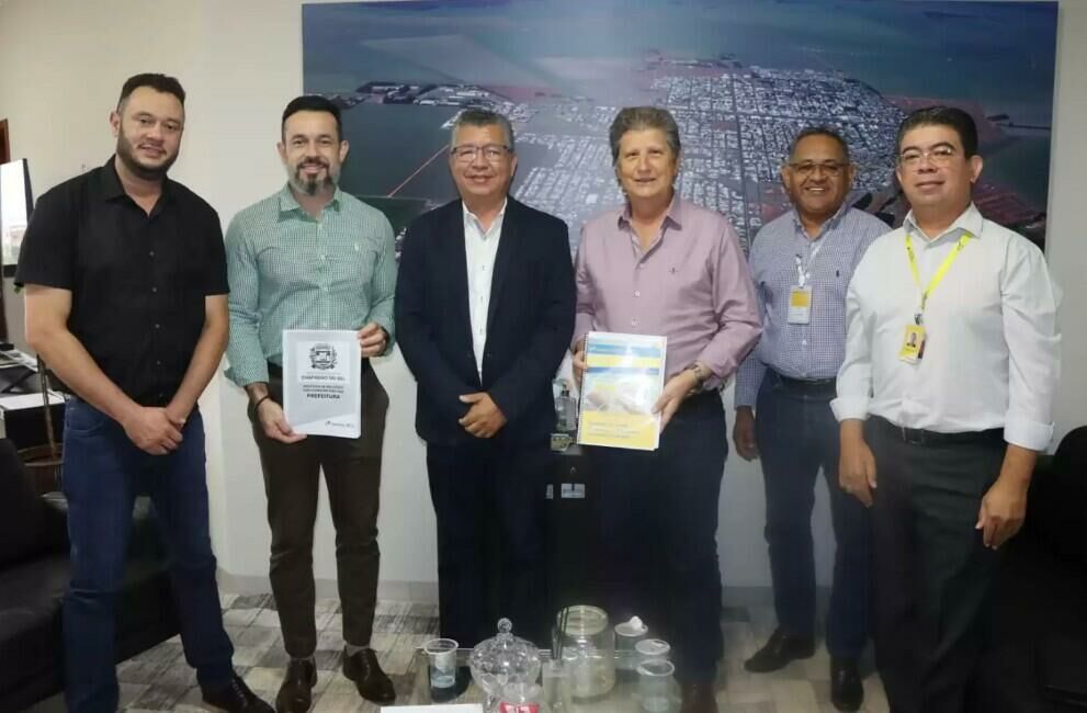Imagem de compartilhamento para o artigo Parceria com Correios reforça entrega de correspondências e impulsiona desenvolvimento de Chapadão do Sul  da MS Todo dia